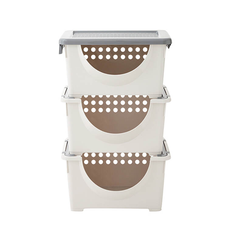 Set 3 thùng đựng đồ LocknLock thiết kế thông minh - INP421LS3, , large image number null